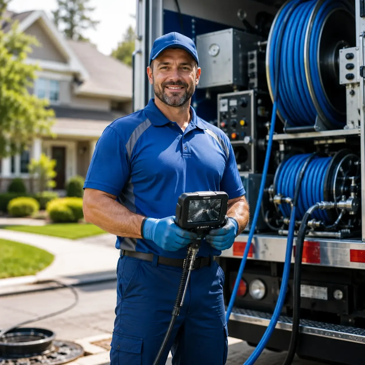 Local outdoor drain cleaning specialists in Palmer, IL